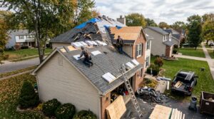 Home repairs after property damage claim