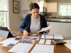 Property claim documentation and repair estimates